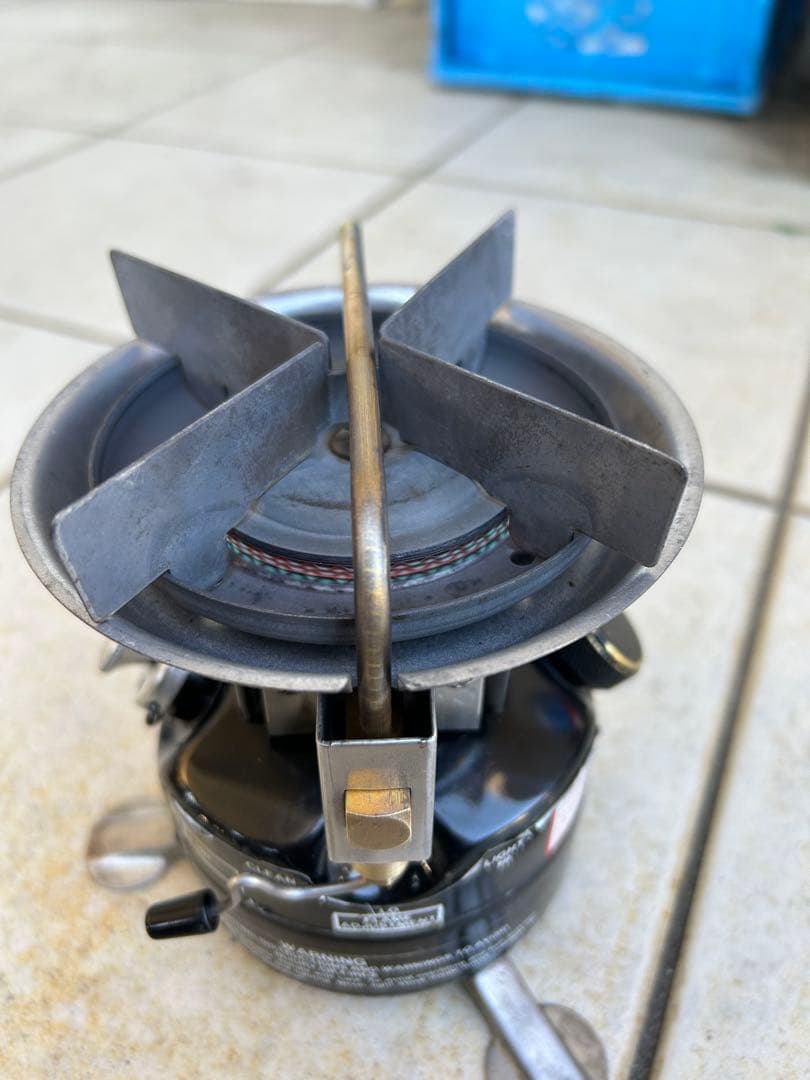 コールマン　バーナー　ストーブ　peak1 400A 2レバー