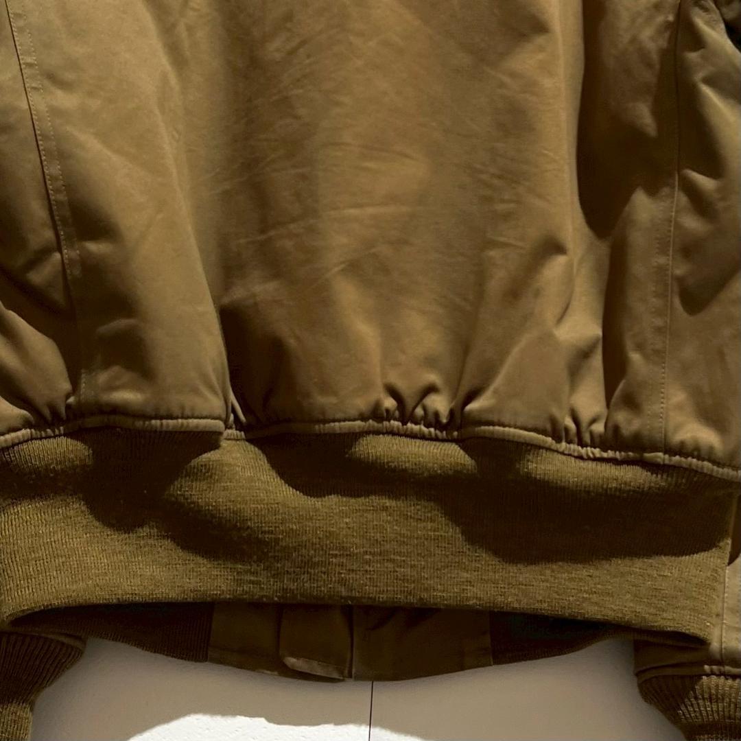 美品　リアルマッコイズ　B-10　フライトジャケット　ムートン襟　アルパカ