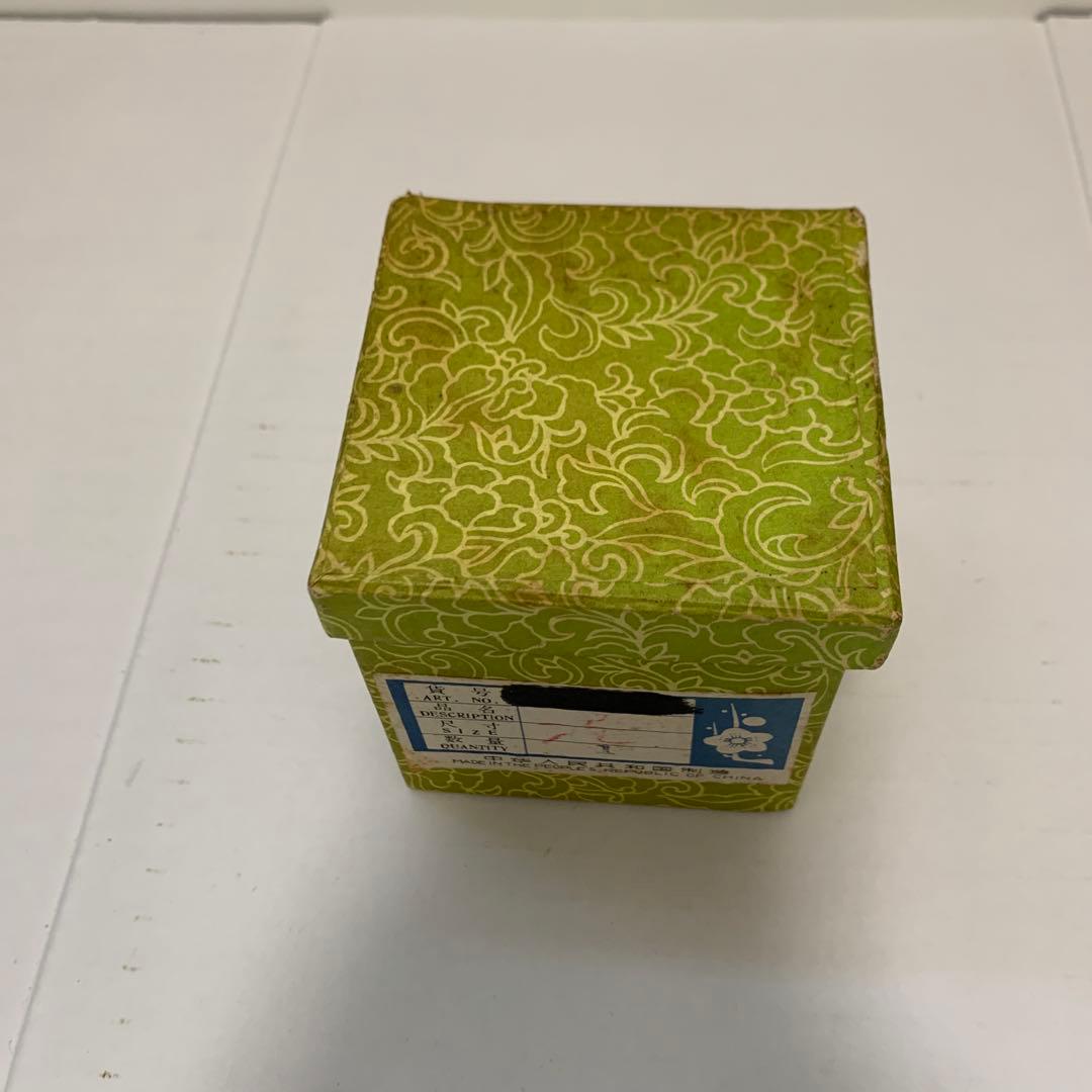 中国　景泰藍萬花棗　有線七宝