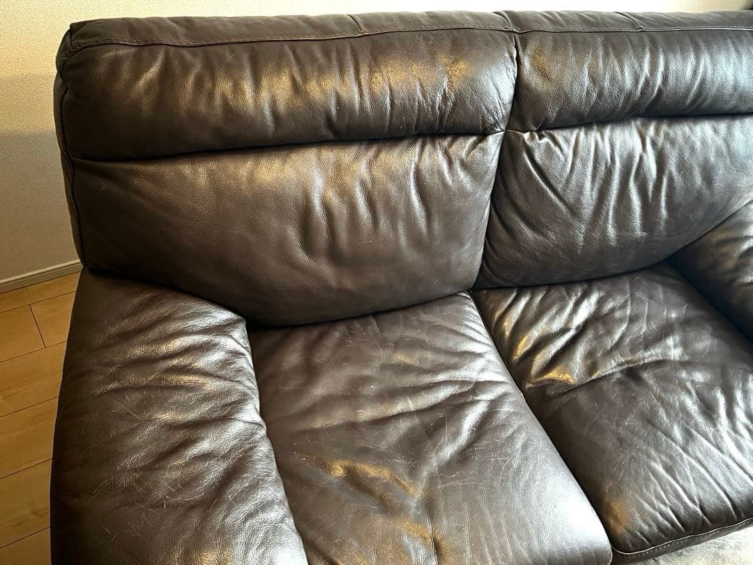 NATUZZI ITALIA ソファ　B637シリーズ　本革　2人掛け　3人掛け