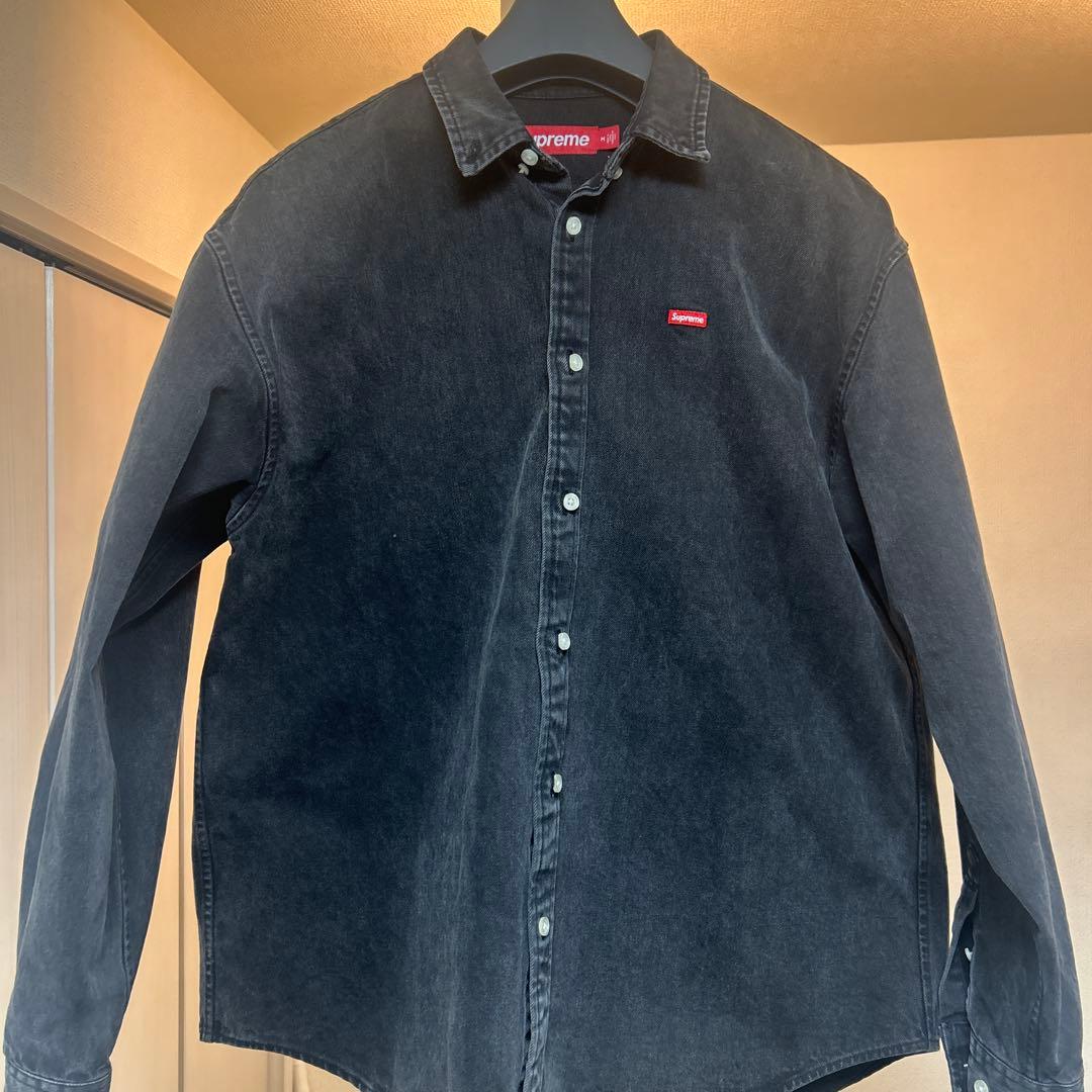 supremeシュプリーム Small Box Denim Shirt M