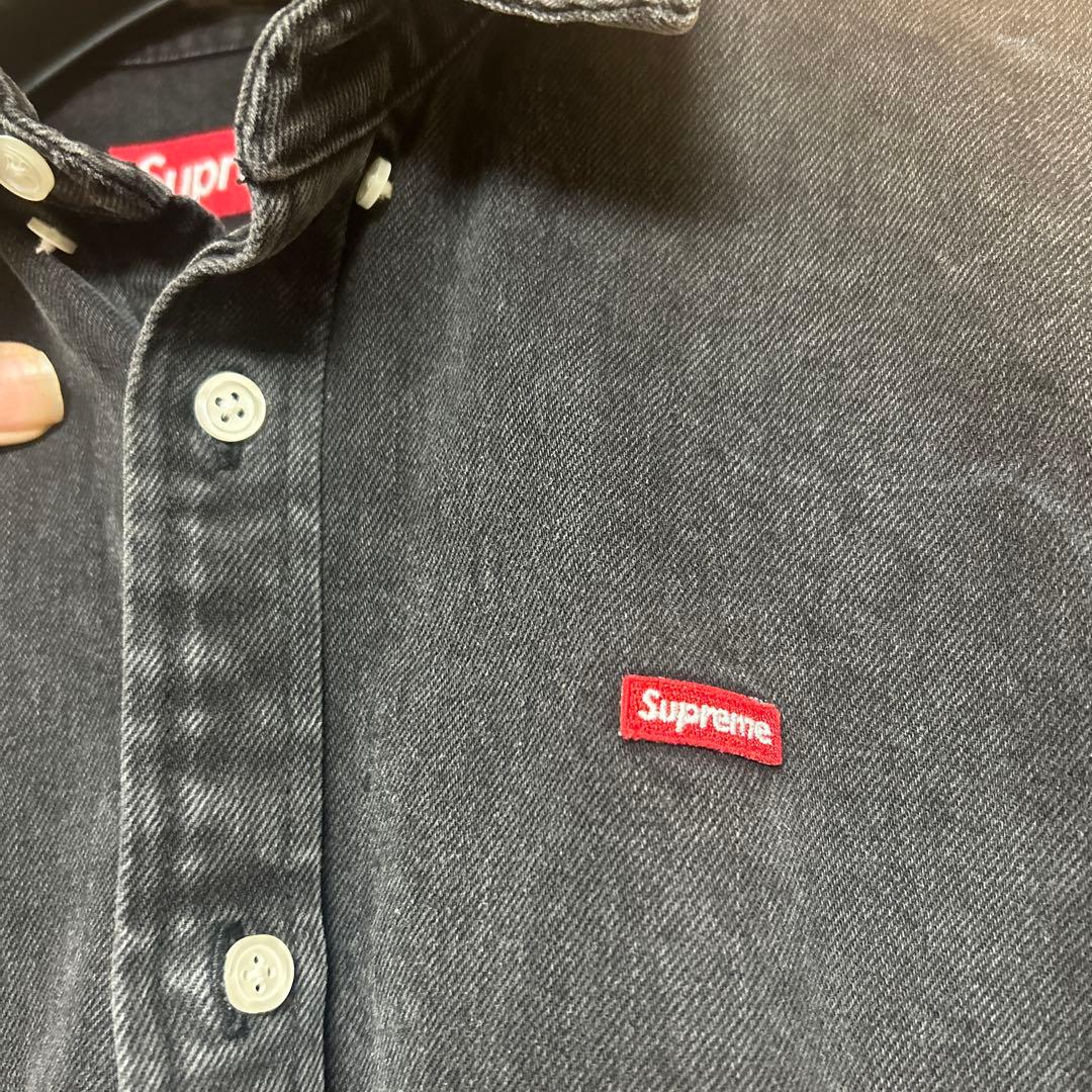 supremeシュプリーム Small Box Denim Shirt M