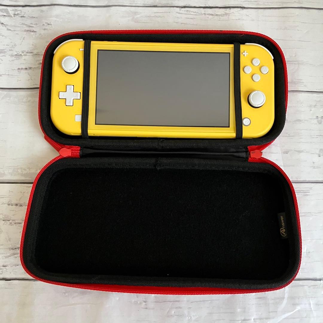 Switch Lite 任天堂 本体 イエロー HDH-001 ケース付き
