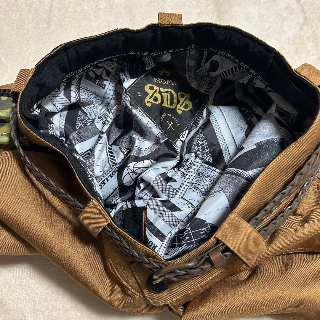 【まとめ売り】ROME SDS スノボーウェア 上下セット ＋ベルト 小物ケース