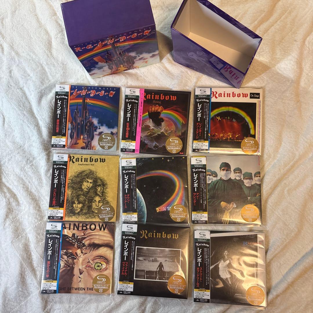 レインボー　紙ジャケSHM-CD 10枚組【新品未使用】