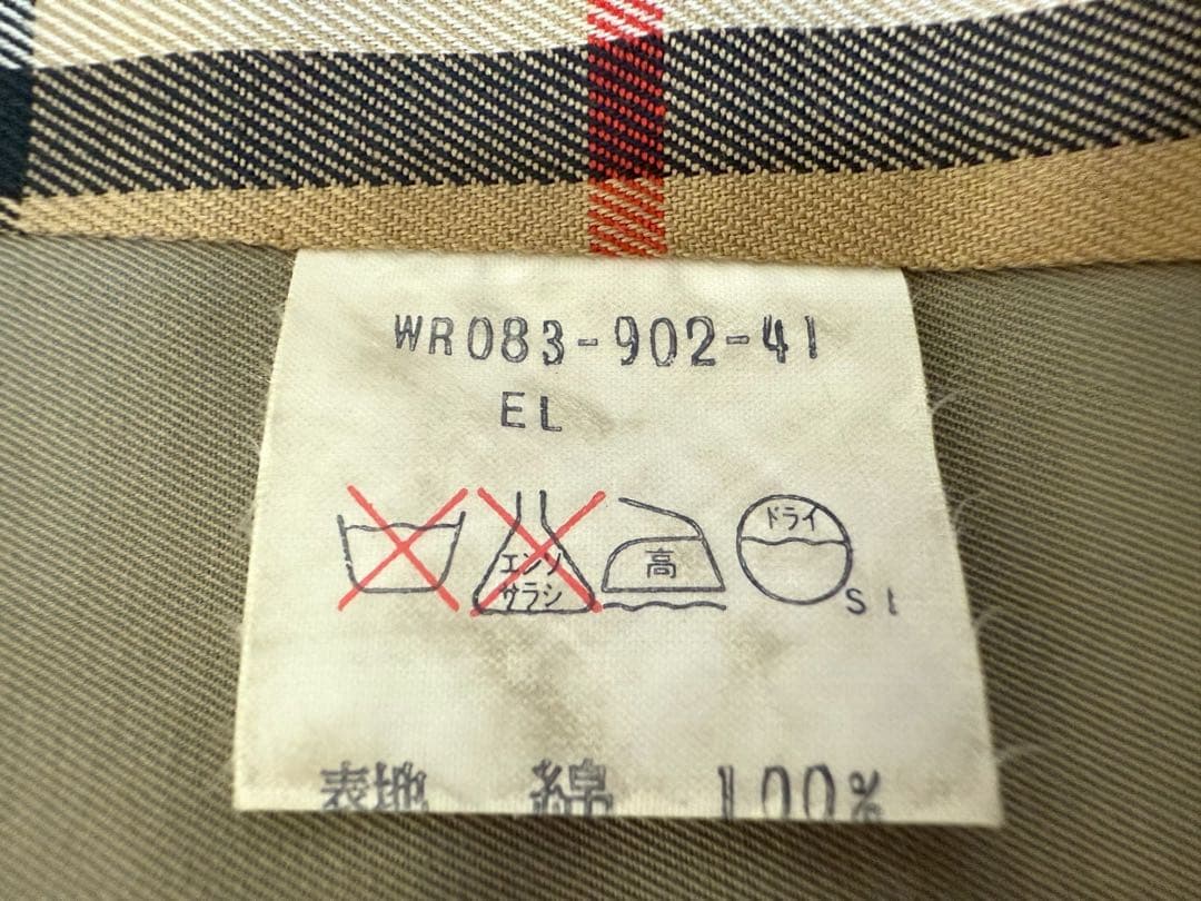BURBERRYS バーバリーズ トレンチメンズ EL WR083-902-41