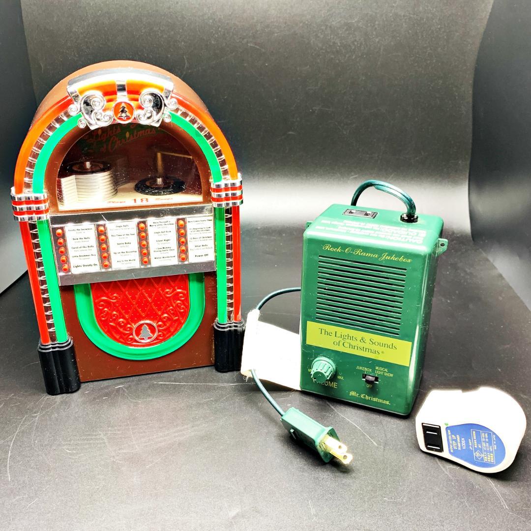 ミスタークリスマス ジュークボックス ワイヤレス 18曲 レトロ ヴィンテージ