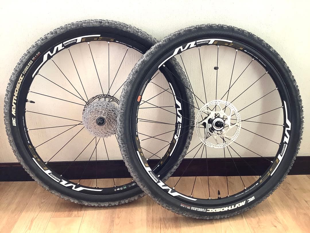 SHIMANO 26 インチ MTBホイールセット