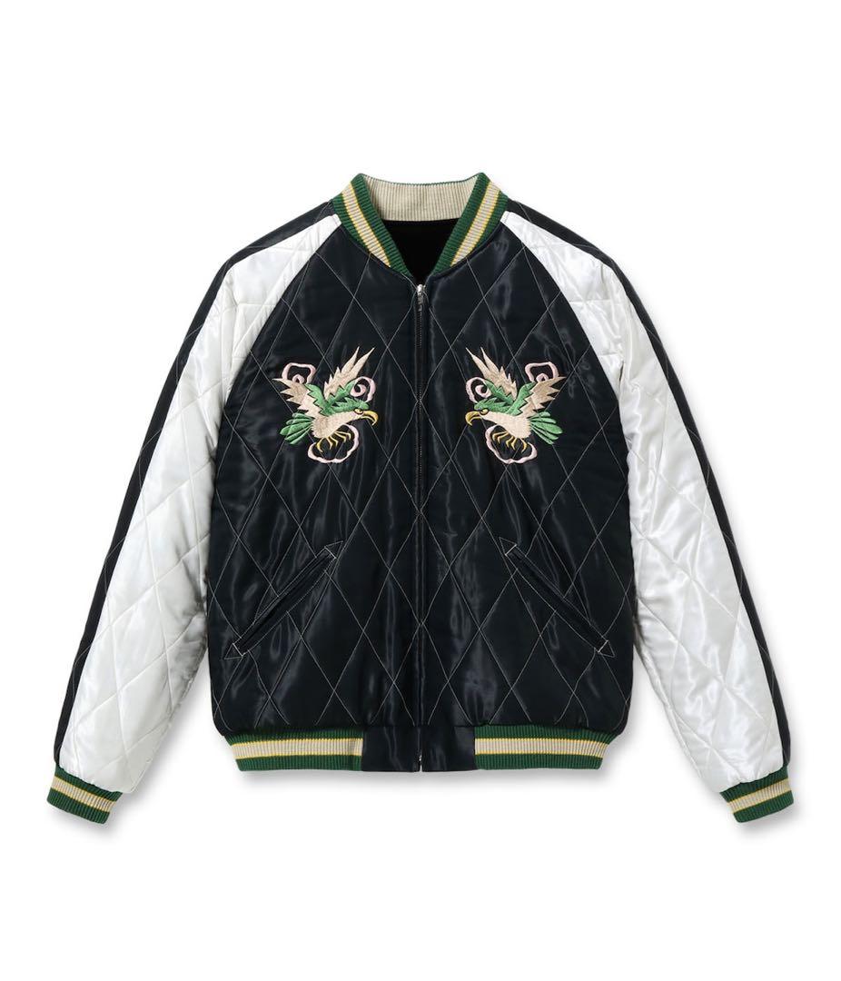 テーラー東洋　別珍　スカジャン　蛇髑髏