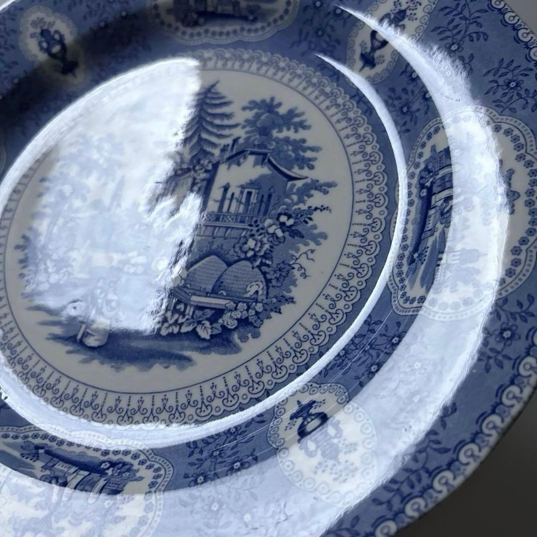 バーレイ プレートＬ　リントンズ　Burleigh バーレイ フルーツプレート