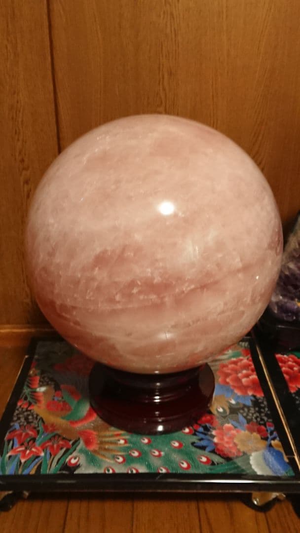 超モンスター級 スター☆ディープローズクォーツ 愛と美の象徴、美肌へのサポート