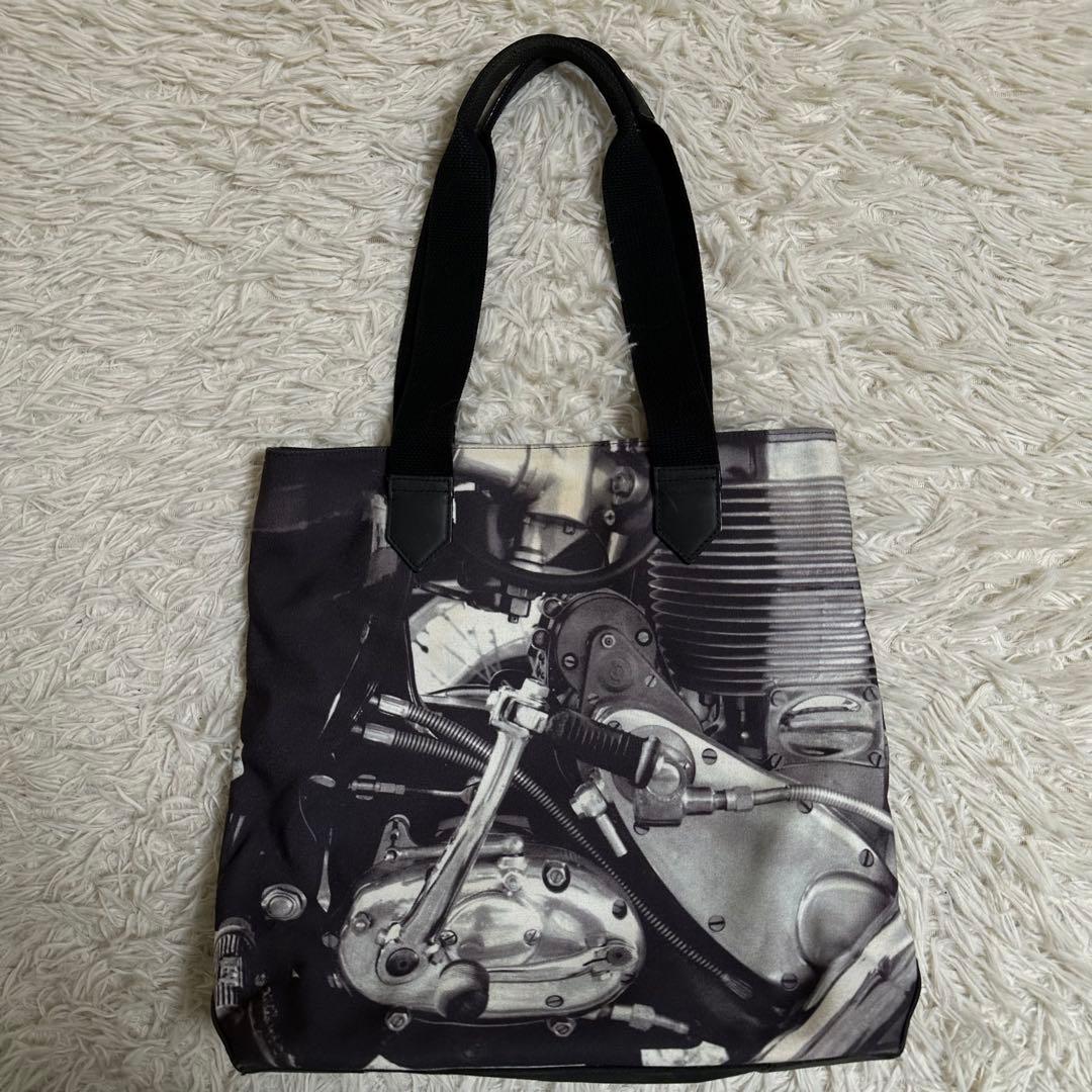 【PaulSmith】 ポールスミス トートバッグ フォトプリント 総柄