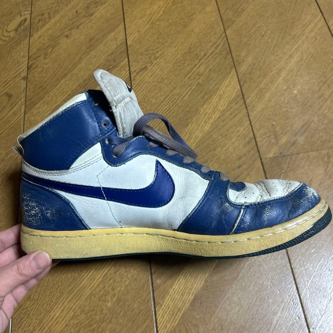NIKE ナイキ　チームコンベンション　白×紺