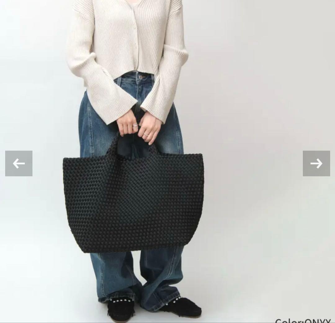 限定値下⭐︎NAGHEDI / St. Barths L メッシュトートバッグ