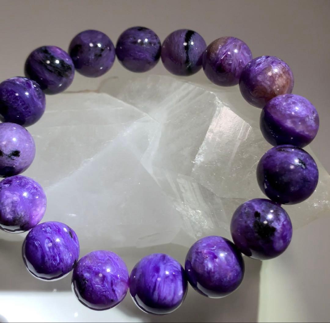 ネガティブエネルギーを破壊⭐️ エジリンチャロアイト　ブラックチャロアイト　ブレス