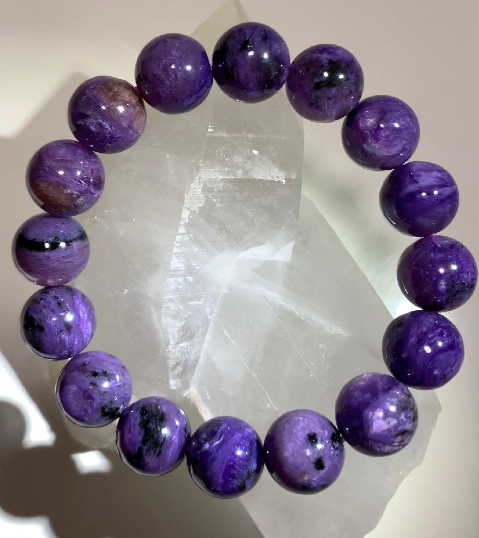 ネガティブエネルギーを破壊⭐️ エジリンチャロアイト　ブラックチャロアイト　ブレス