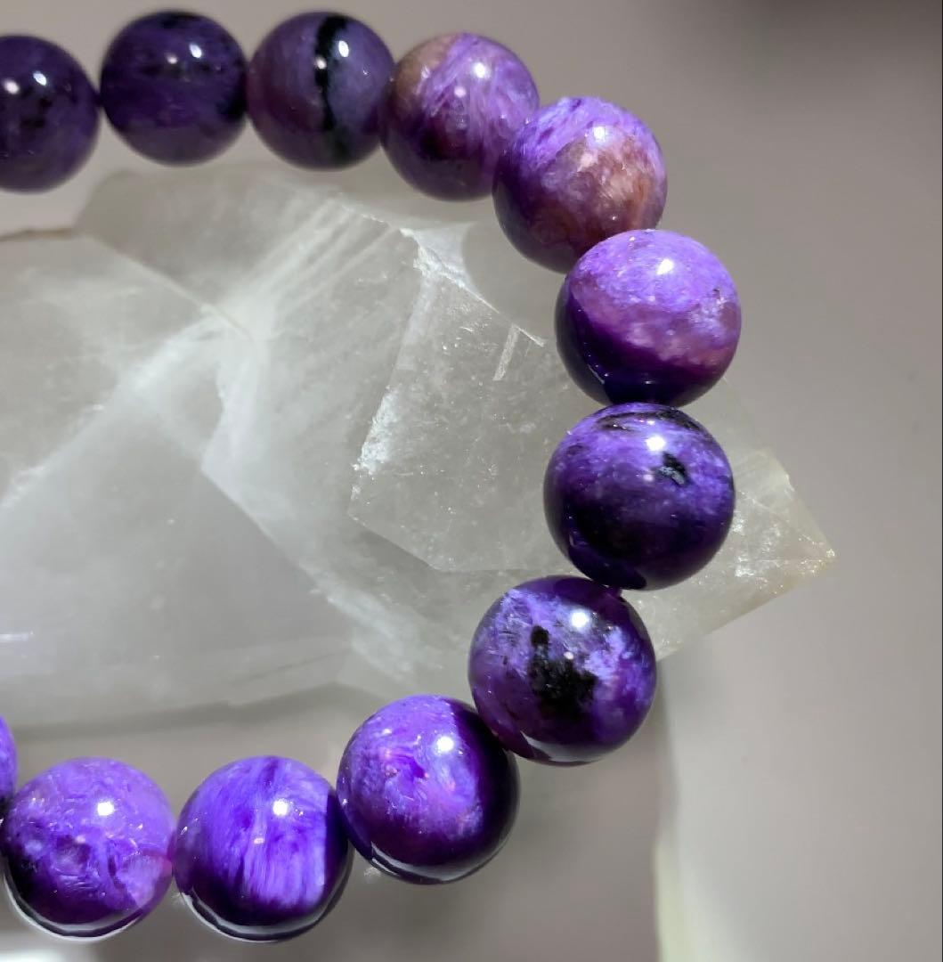 ネガティブエネルギーを破壊⭐️ エジリンチャロアイト　ブラックチャロアイト　ブレス