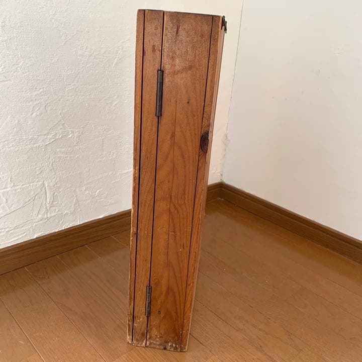 フランスアンティーク　特大ツールボックス　木製　レア