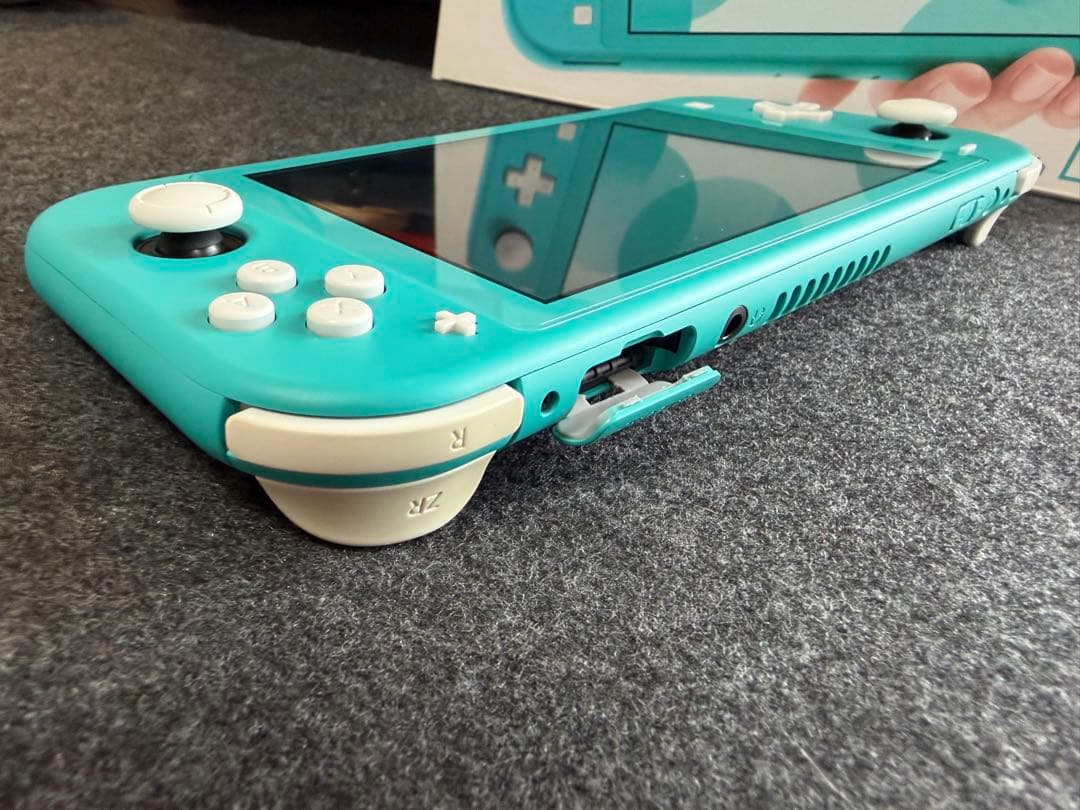 Nintendo Switch Lite ターコイズ 本体+ACアダプター+外箱