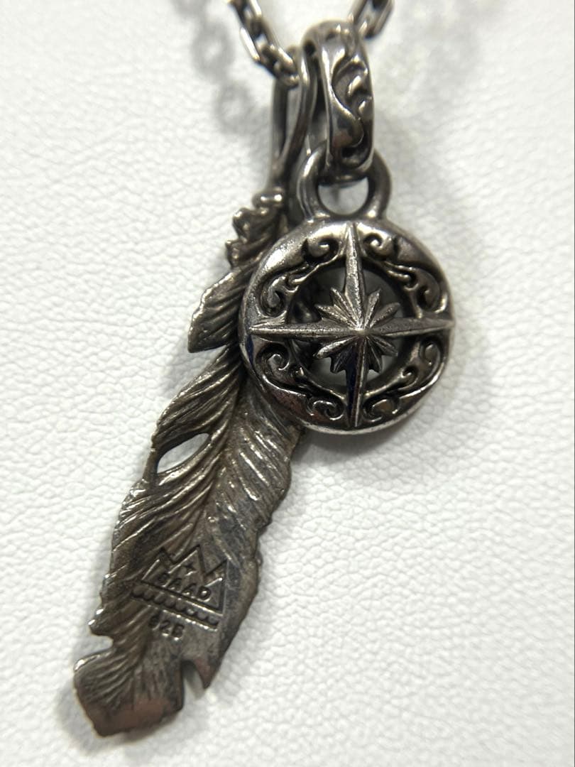 SAAD シルバーネックレス