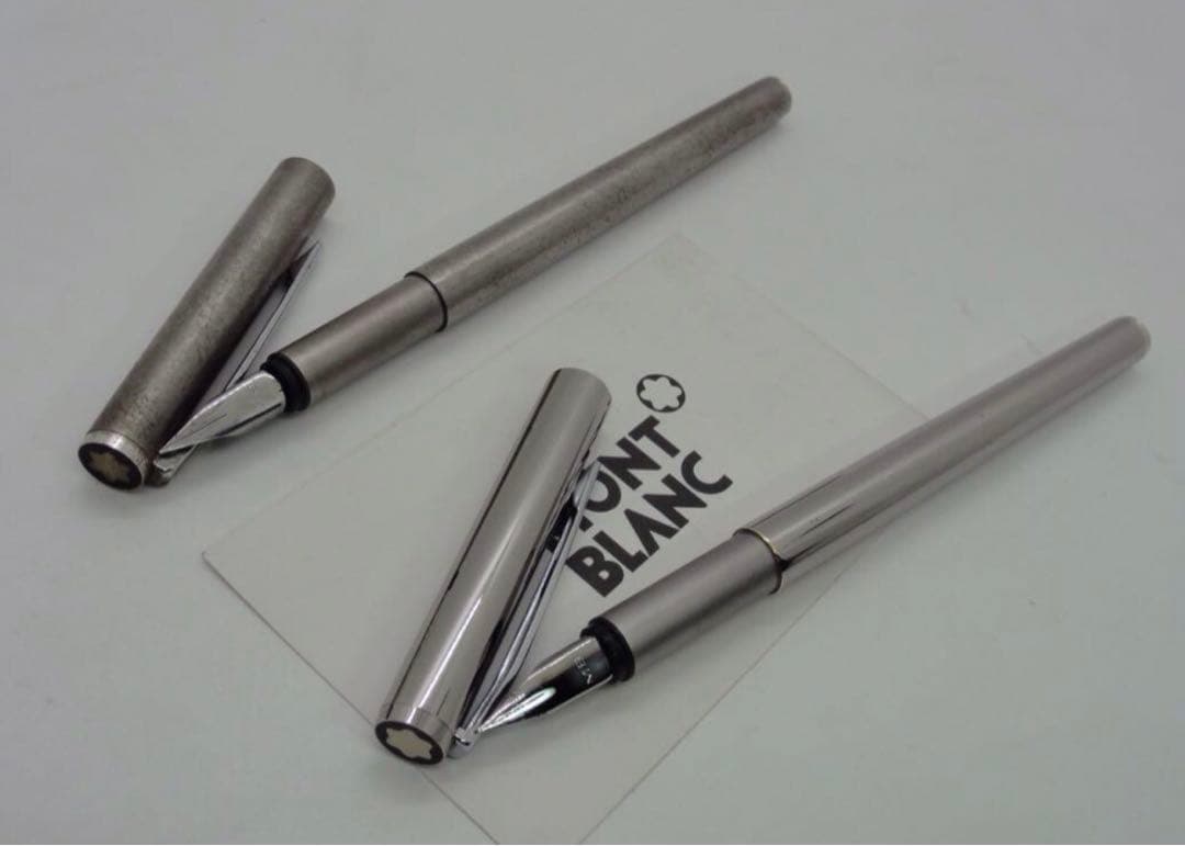 ⭐️モンブラン万年筆⭐️特注バフ仕上げ★鏡面仕上げの輝き際立つ極上ノブレスNo112