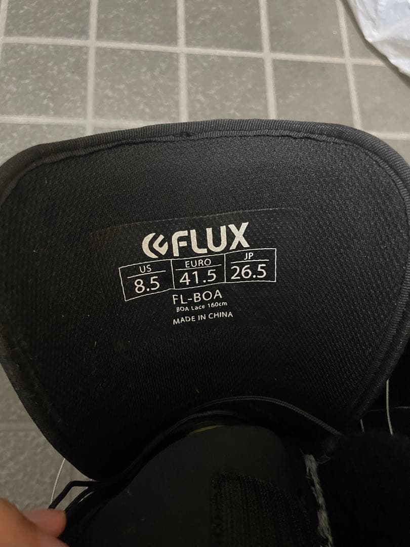 FLUX FL-BOA ブラック スノーボードブーツ 8.5