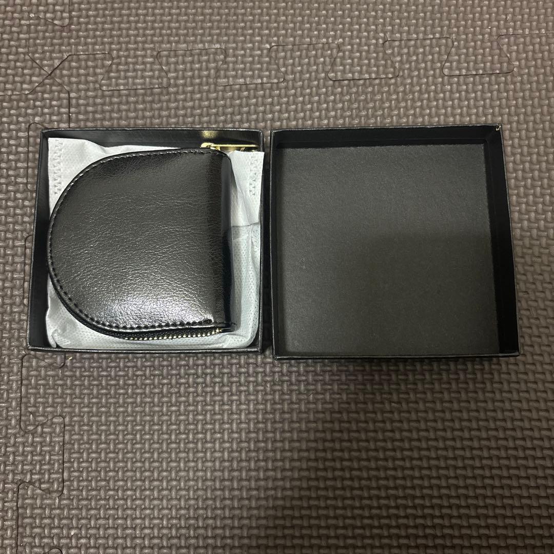 皇居限定 馬蹄型小銭入 ブラック