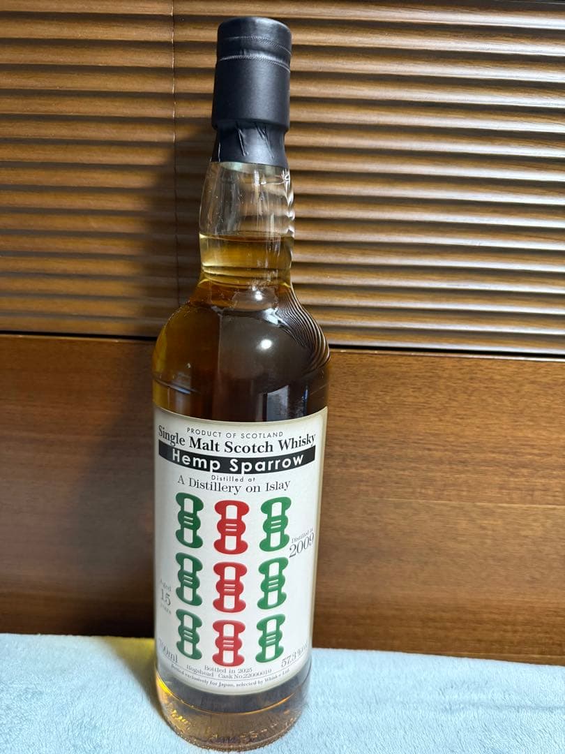 15年 2009 ヘンプスパロー 九索 700ml Hemp Sparrow