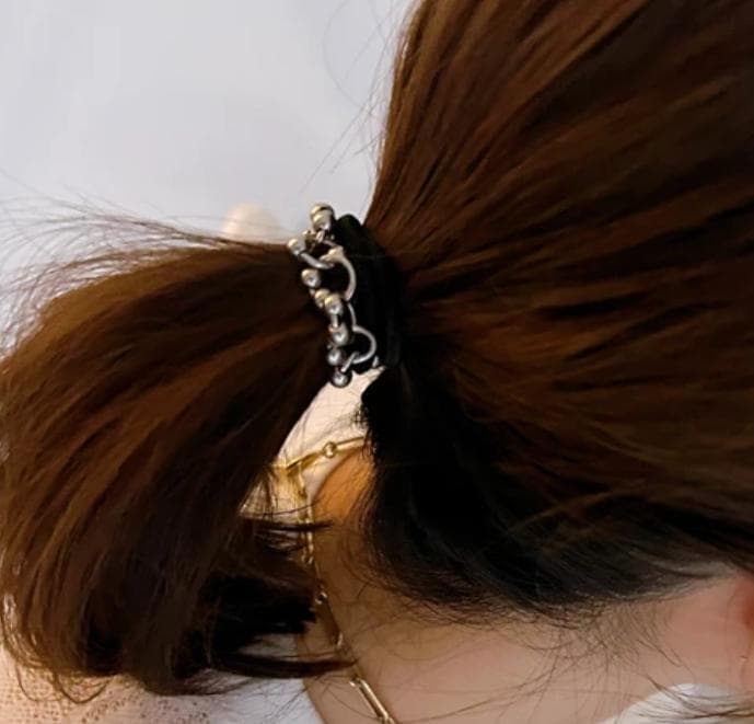 未使用品 ＜heyep＞ ヘイップ チェーン ヘアタイ/3P