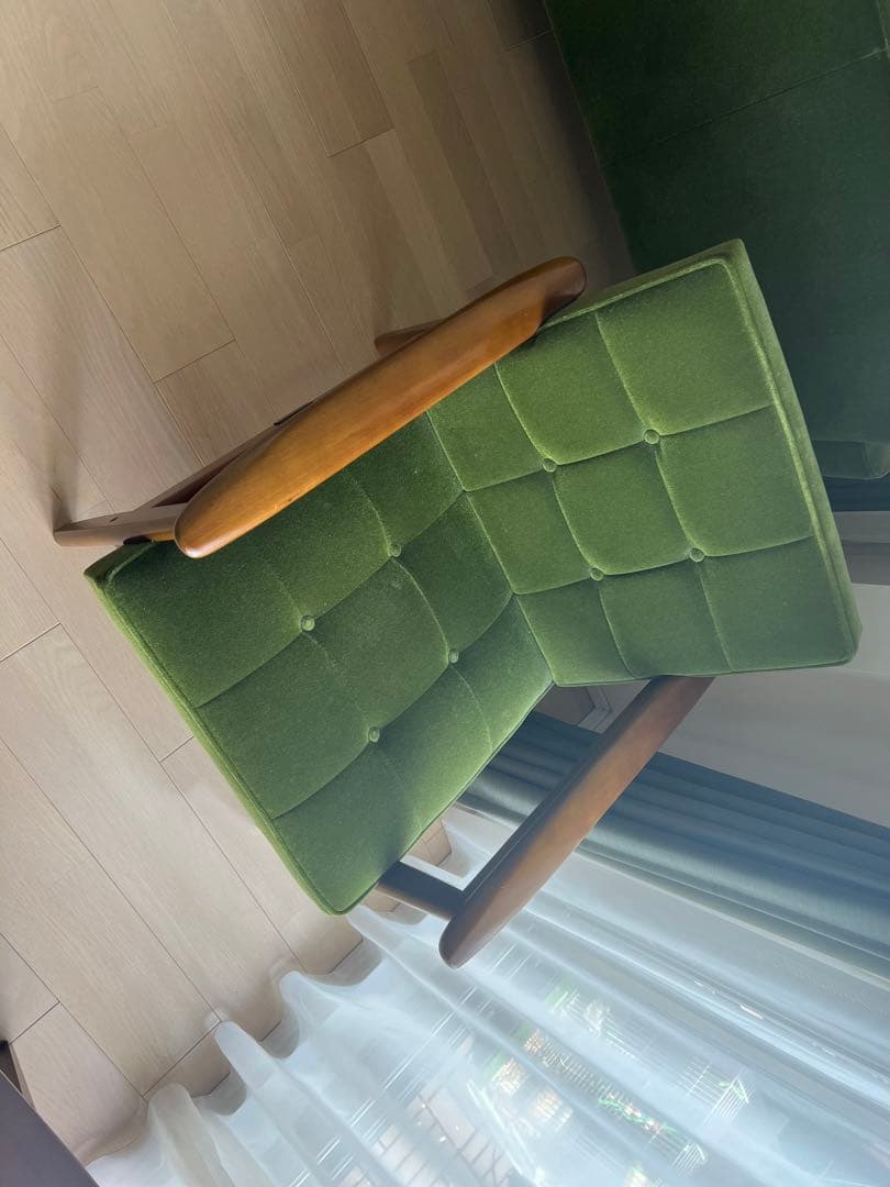 カリモク60 Ｋチェアー　1シーター✖️2 セット