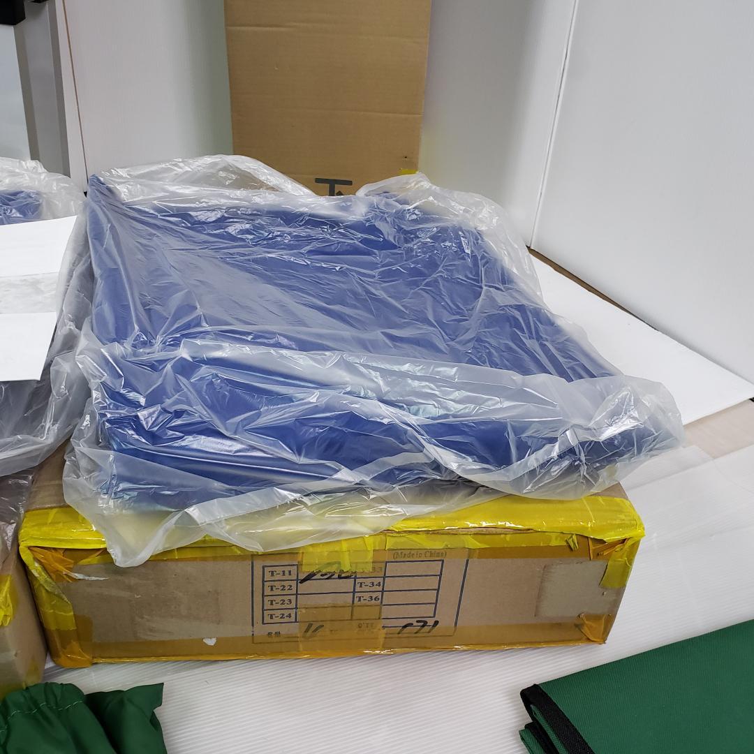 【送料無料】ミスタークイック　T-11　1.8m×1.8m　天幕青 3方幕付