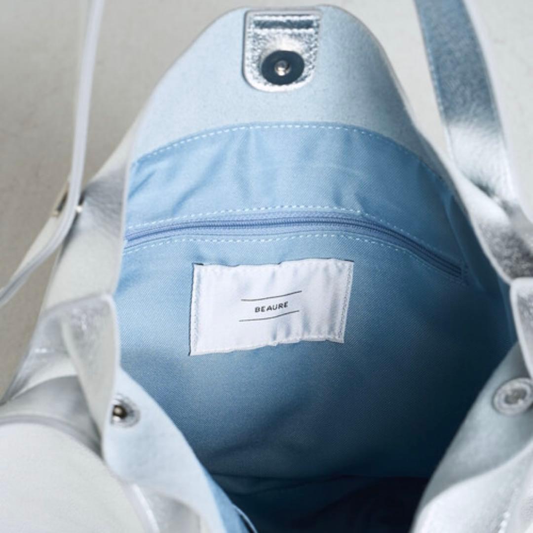 BEAURE × FREAK'S STORE ☆ トートバッグ☆ シルバー