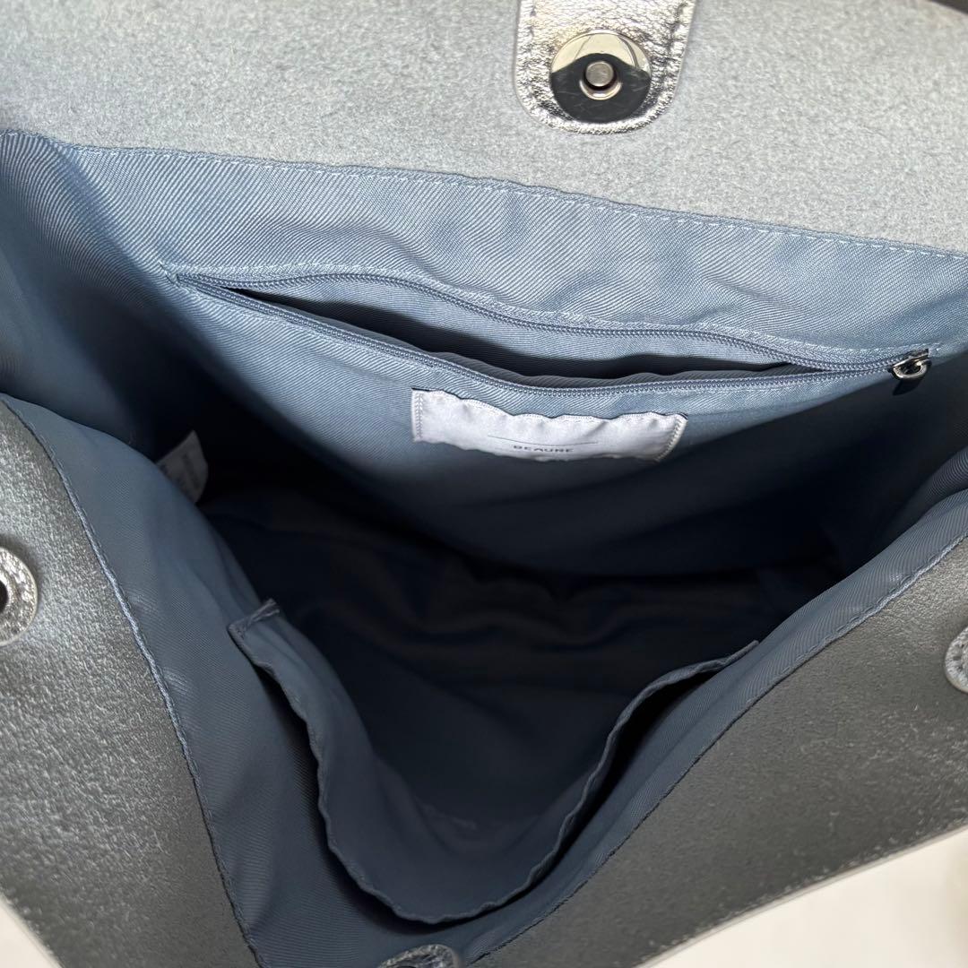 BEAURE × FREAK'S STORE ☆ トートバッグ☆ シルバー