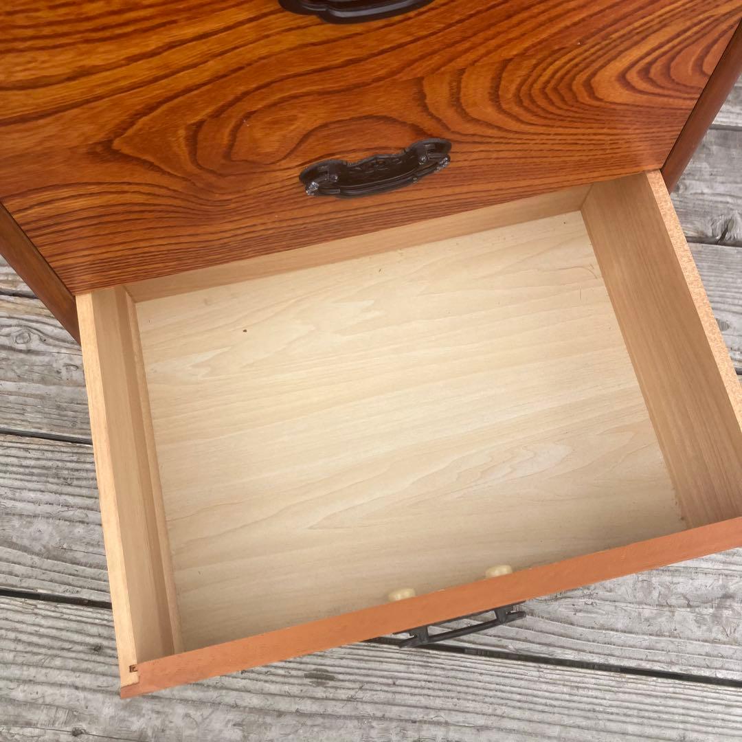 昭和レトロ 木製コールキャビネット 和風電話台 飾り棚 古家具 ビンテージ