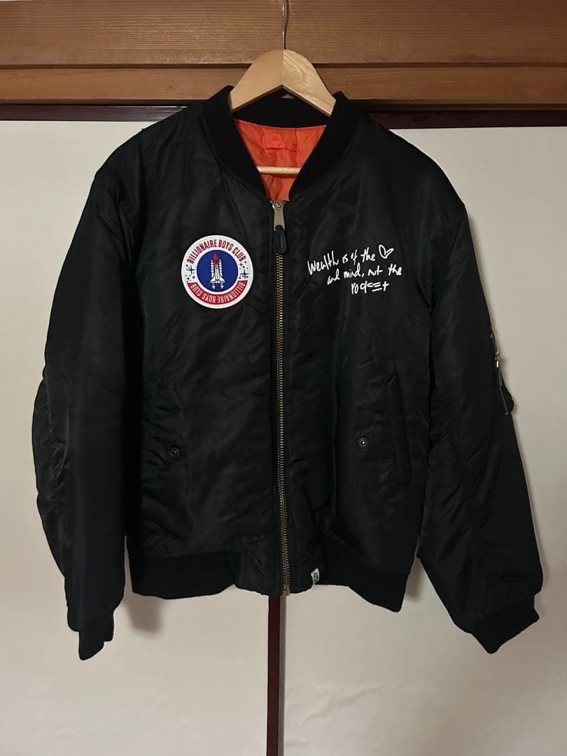 あ*ざ様 BILLIONAIRE BOYS CLUB MA-1 Lサイズ