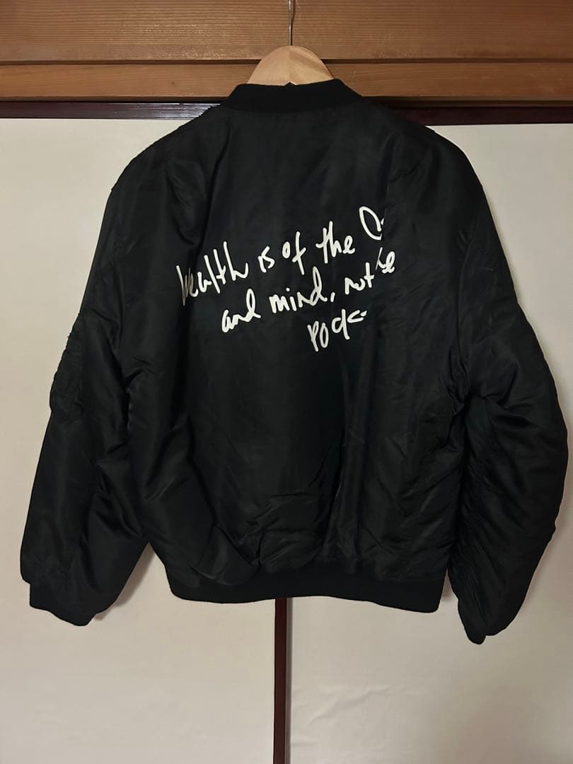 あ*ざ様 BILLIONAIRE BOYS CLUB MA-1 Lサイズ