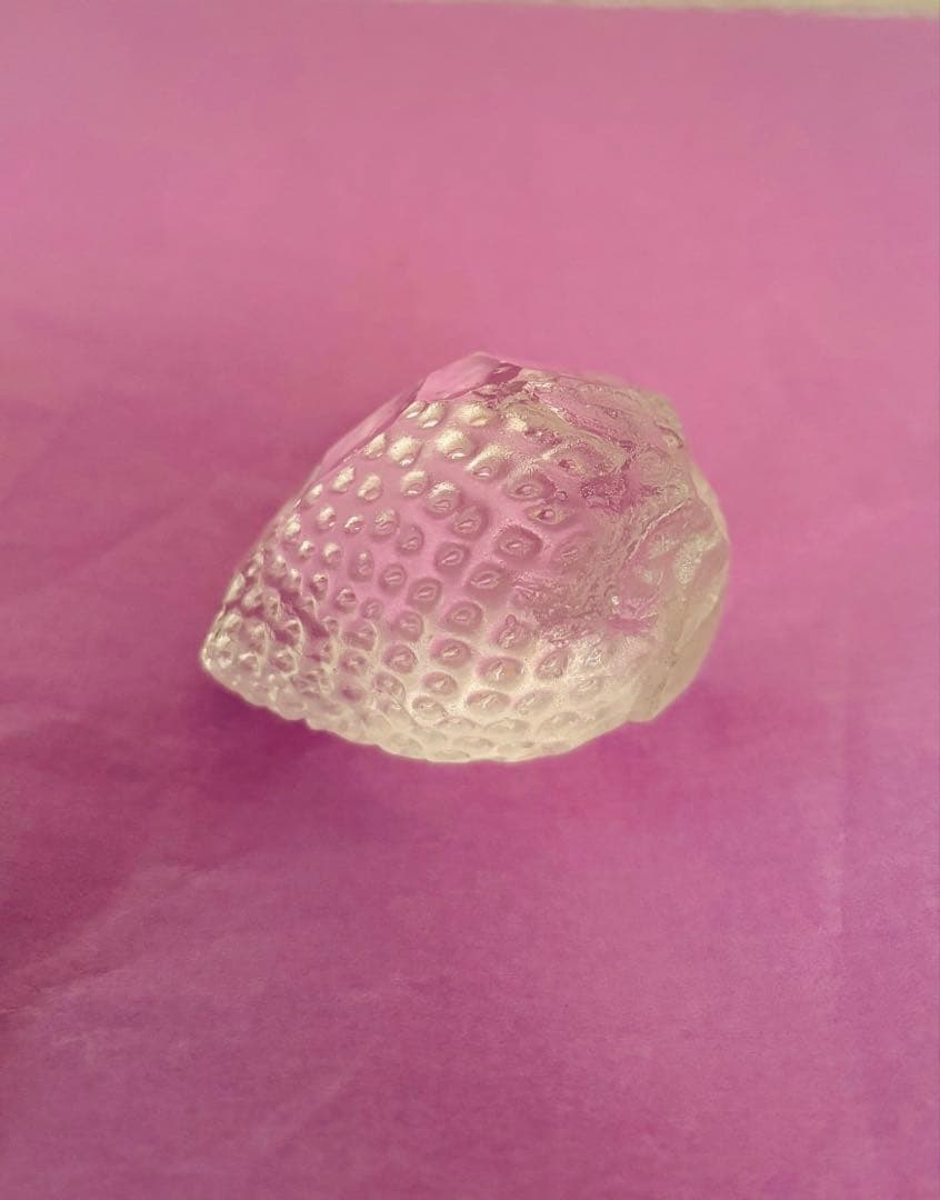 長野史子　ガラス　いちご　苺