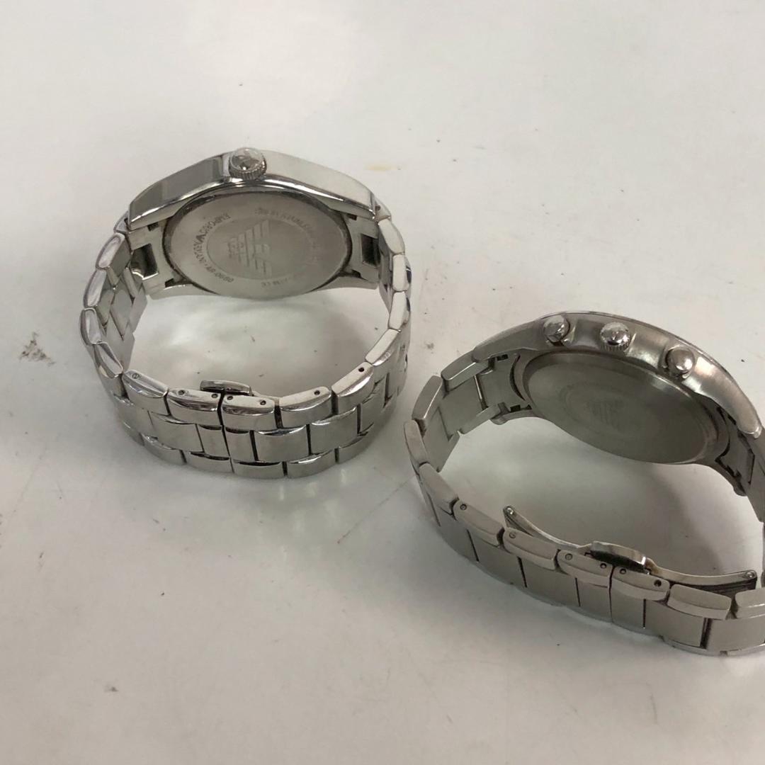 EMPORIO ARMANI エンポリオ・アルマーニ メンズ腕時計 2本セット