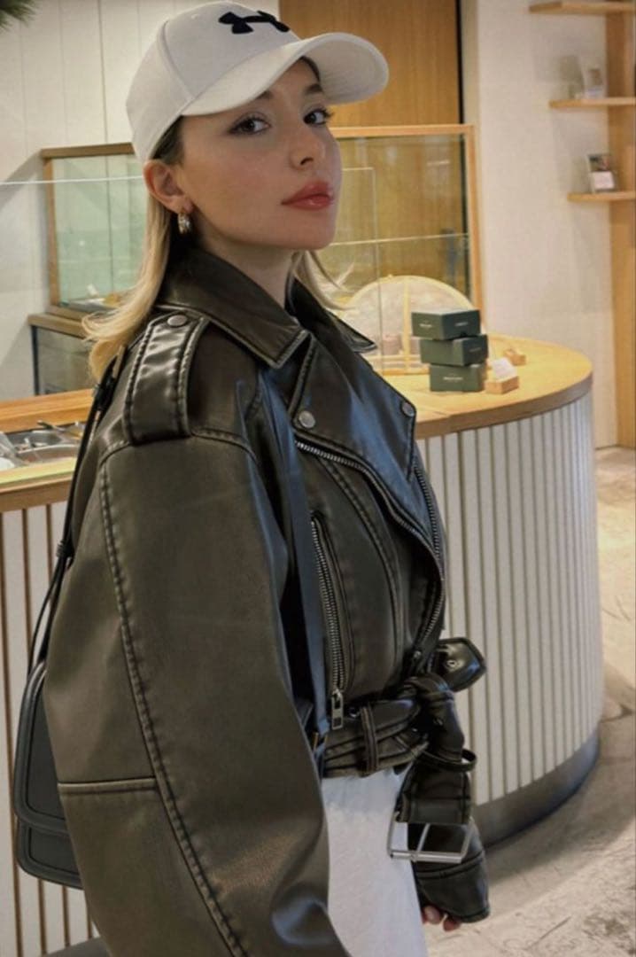 最終値引Zara Leather Jacket (XS)レザー ライダース