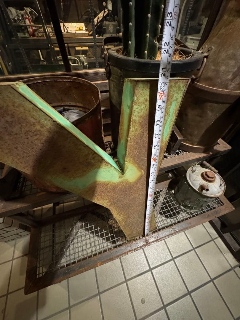 特大　ビンテージ　アイアン　アルファベット文字Yインダストリアル