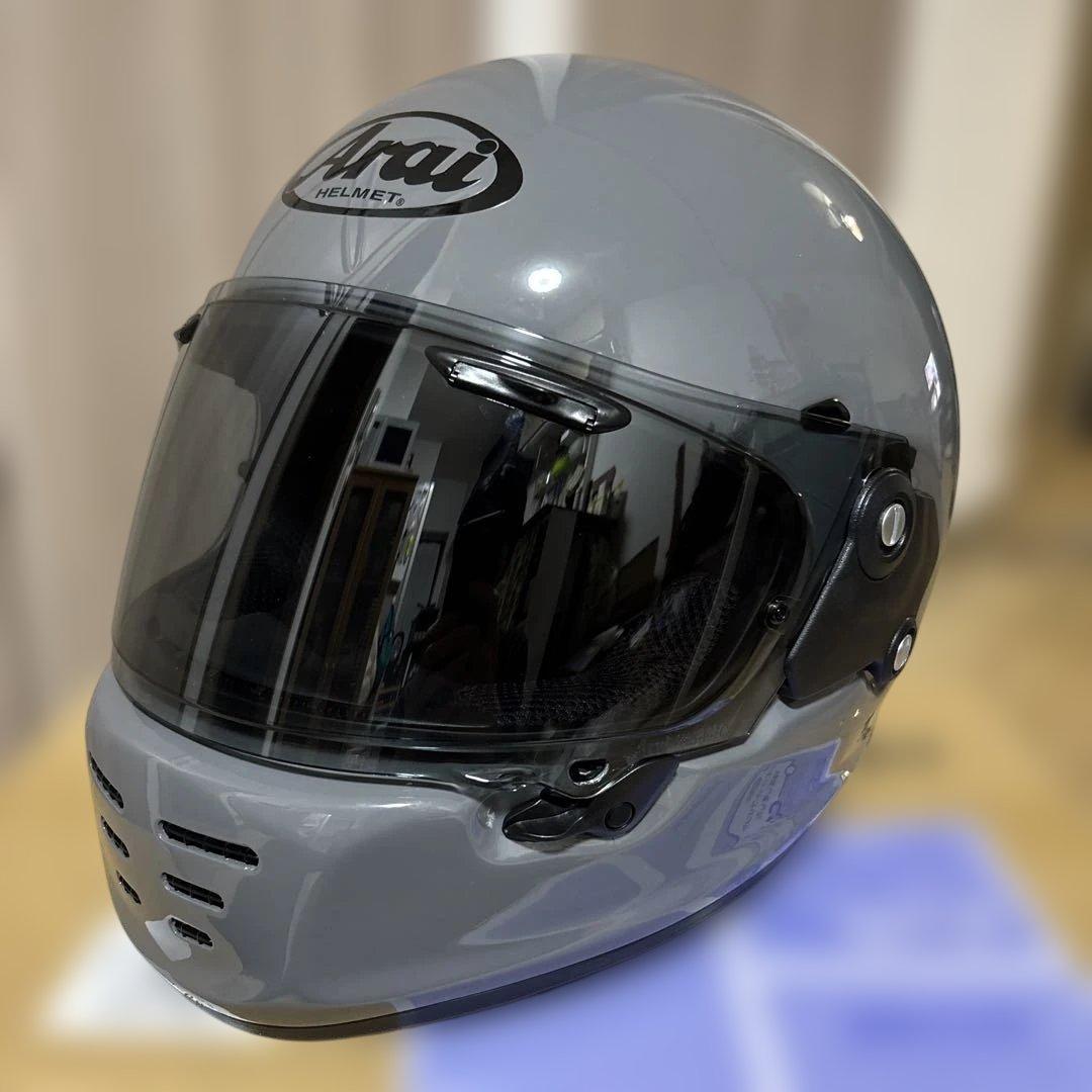 美品　Arai ラパイドネオ グレー　59-60cm 2025年製造
