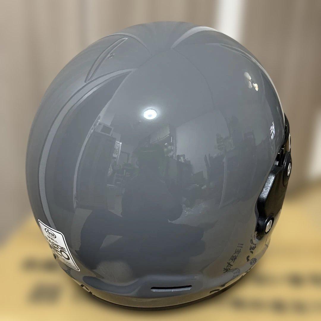 美品　Arai ラパイドネオ グレー　59-60cm 2025年製造