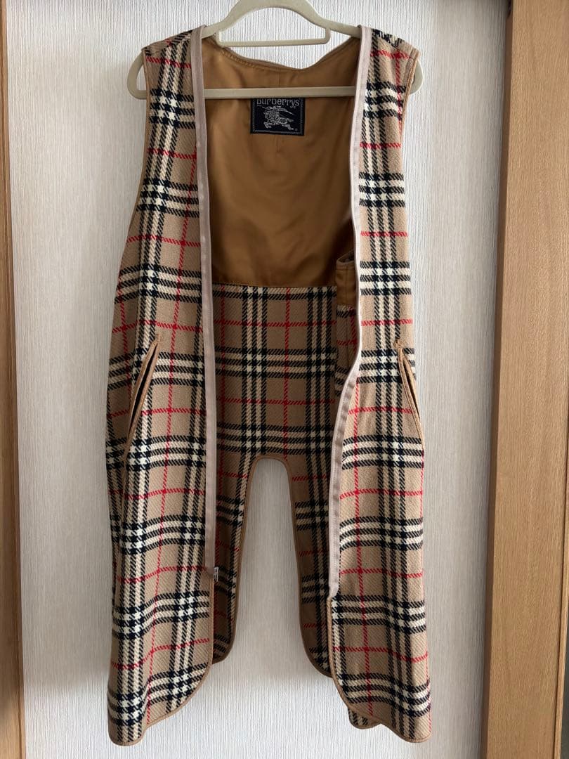 L*a様 バーバリー Burberrys メンズ 裏チェック ライナー付き トレ