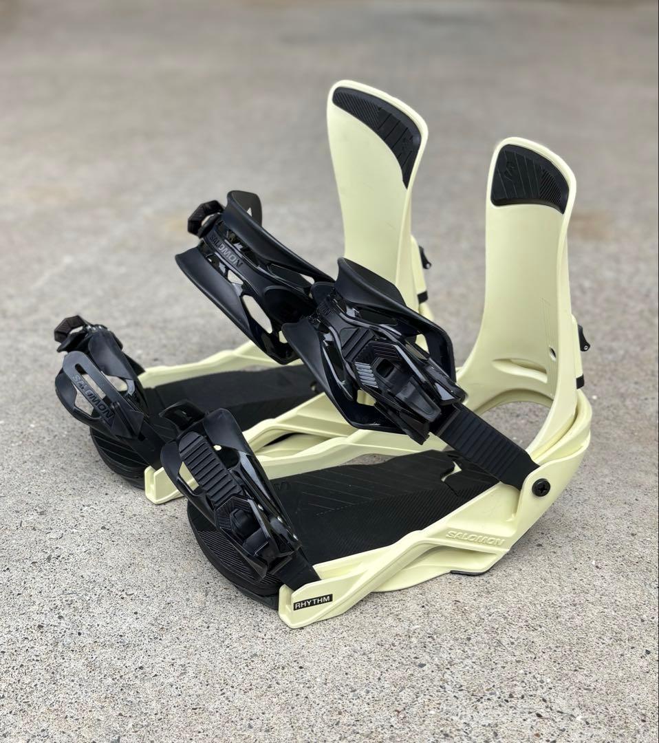SALOMON サロモン★RHYTHMリズム スノーボード バインディング黄色S