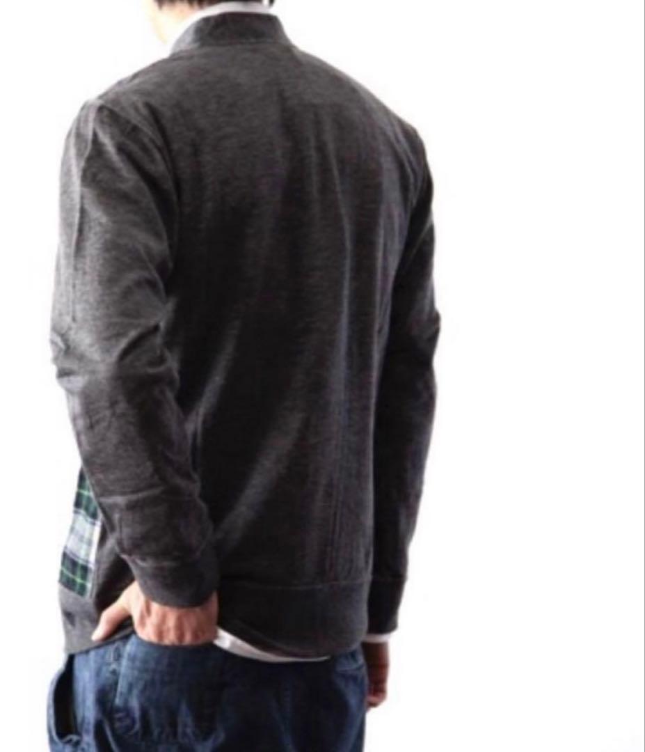 COMME des GARCONS HOMME パッチワークカーディガン