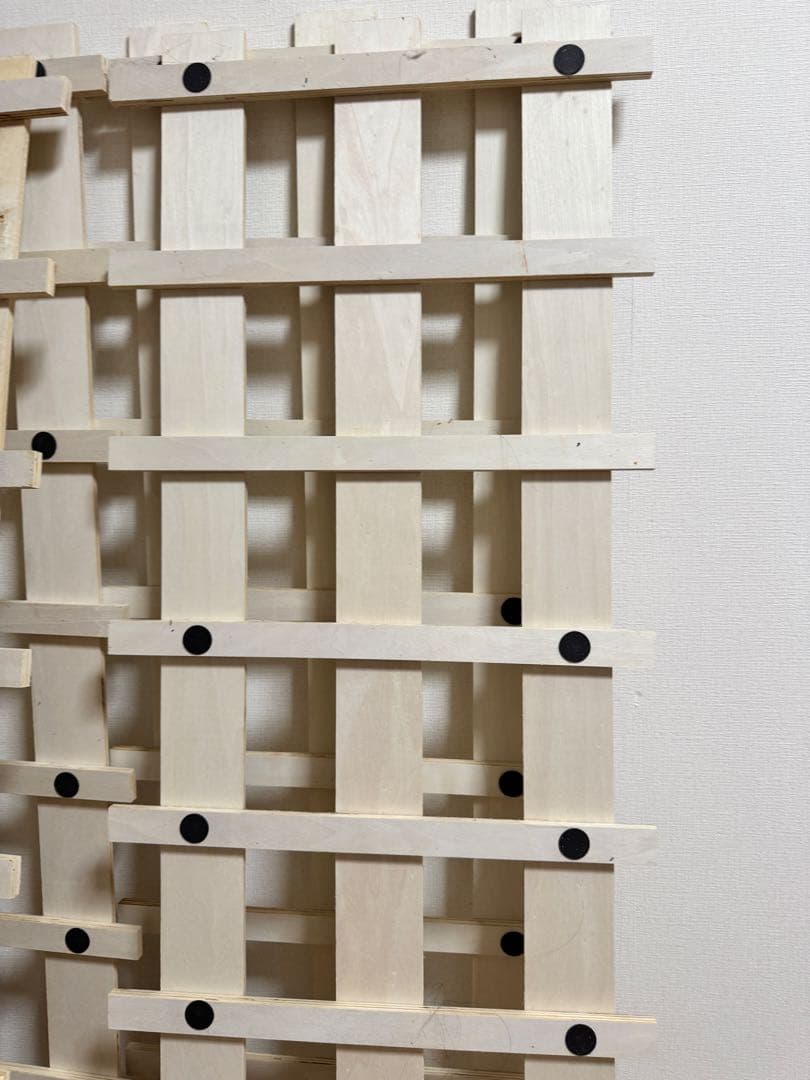 木製ダブルベッドフレーム