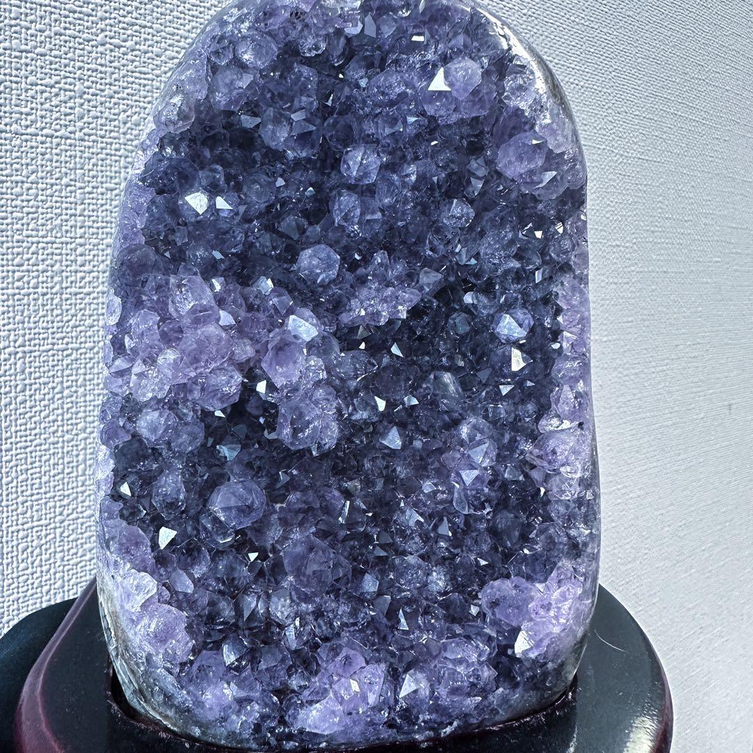 煌めきウルグアイ産☆キラキラ☆アメジストクラスターパワーストーンA1098