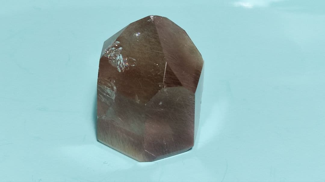 パワーストーン　天然石　ルチルクォーツ　レインボー入り　34g　No.342