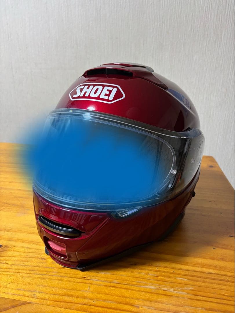 お*ち様 SHOEI NEOTEC II ワインレッド システムヘルメット