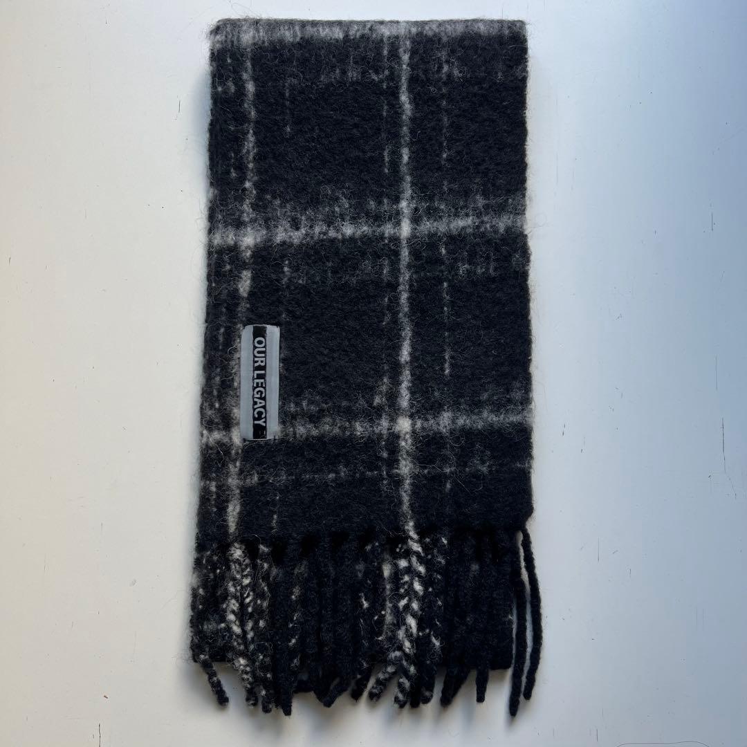 【モーガン 着用】OUR LEGACY 24AW マフラー 極美品